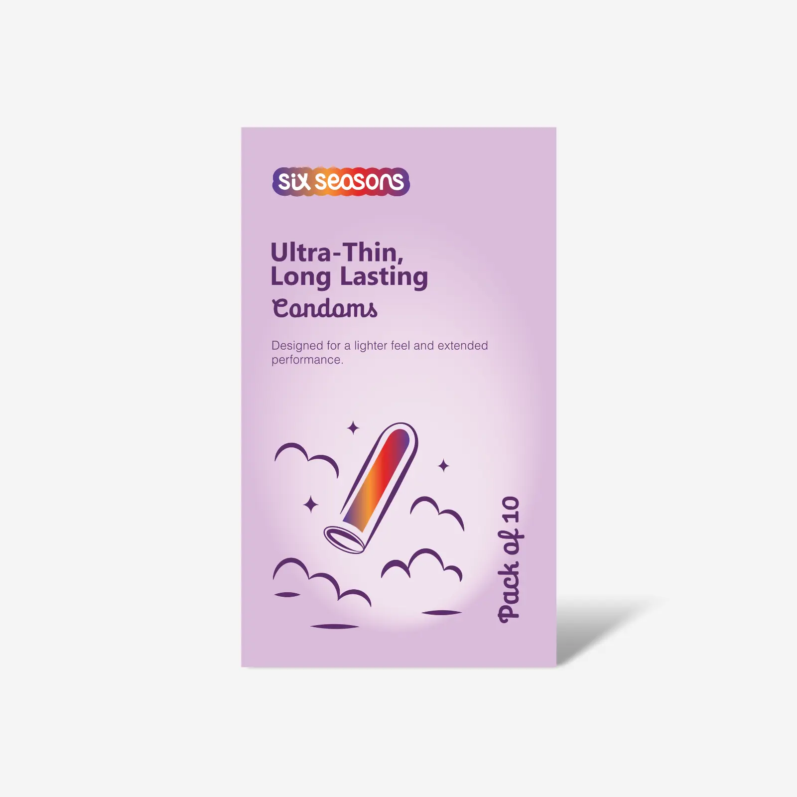 Ultra-Thin, Long Lasting Condoms with Benzocaine 4.5%
